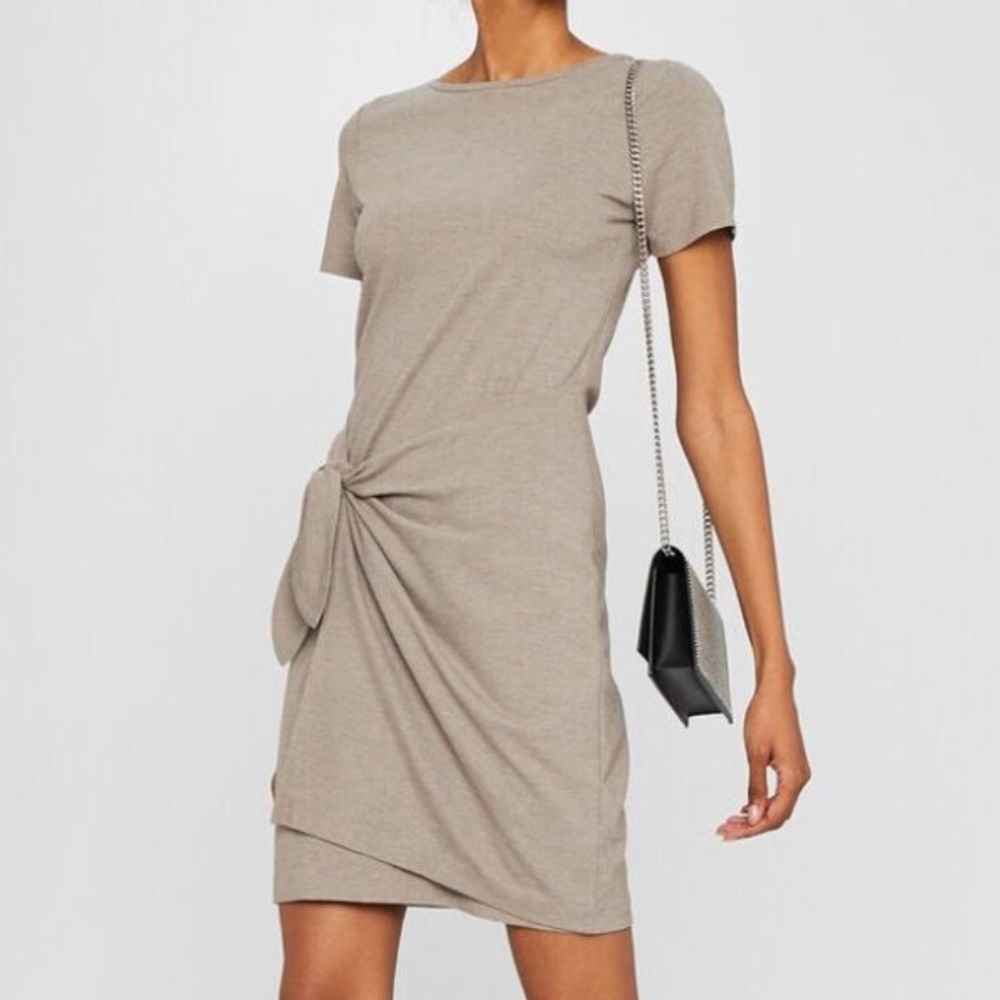 Club Monaco olive green Knot Dress